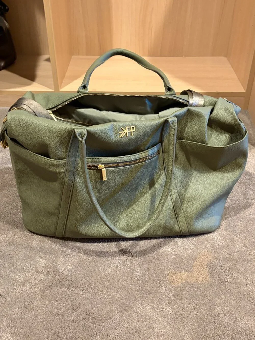 NEW Never used Freshly Picked Fig Classic Weekender in discountinued color